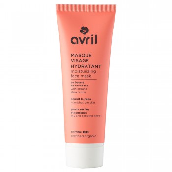 Masque visage hydratant certifié bio - Peaux sèches