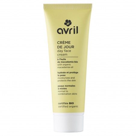 Crème de jour certifié bio - Peaux normales à mixtes
