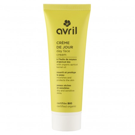 Crème de jour certifié bio - Peaux sèches et sensibles