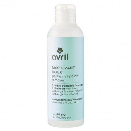 Dissolvant doux certifié bio