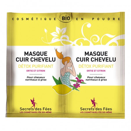 Masque Bio Cuir Chevelu Détox Purifiant