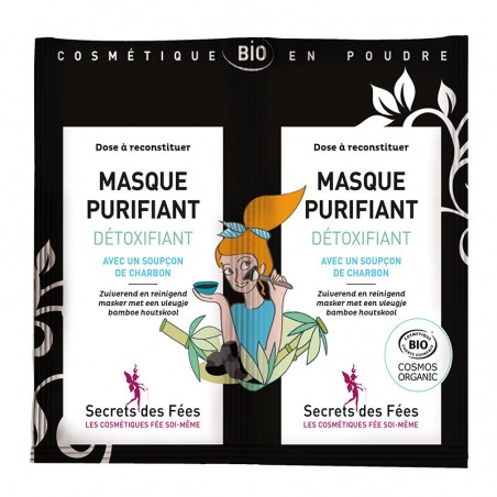 Masque Charbon Purifiant détoxifiant