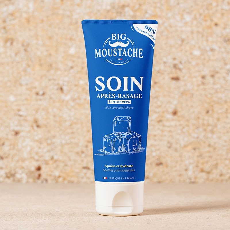Soin Après-Rasage à l'Aloe Vera de Big Moustache Soin Après-Rasage à l'Aloe Vera de Big Moustache