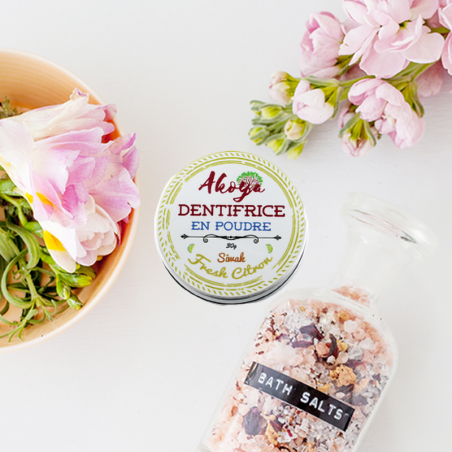 Dentifrice en Poudre au Citron