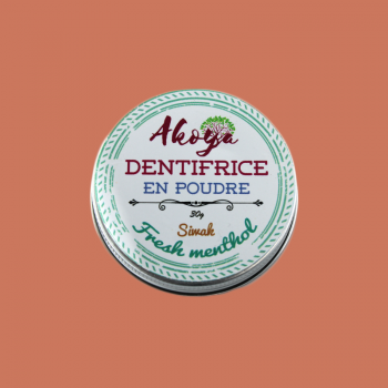 Dentifrice en Poudre à la Menthe Fraiche