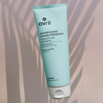 Shampoing usage fréquent certifié bio