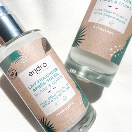 Lait hydratant après-soleil