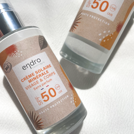 Crème solaire minérale - SPF 50