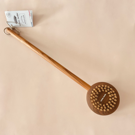 Brosse de bain pour le dos - en bois de frêne