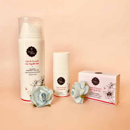 Routine corps & visage à la nigelle bio