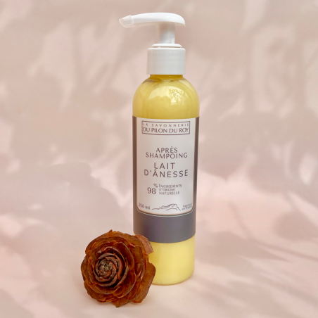 Après-shampoing au lait d'ânesse bio