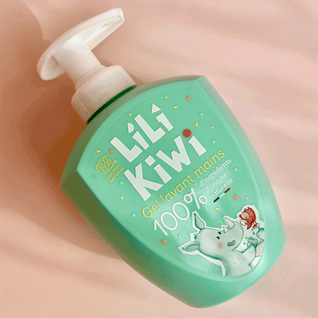Gel lavant mains enfants
