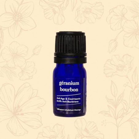 Huile essentielle de géranium bourbon