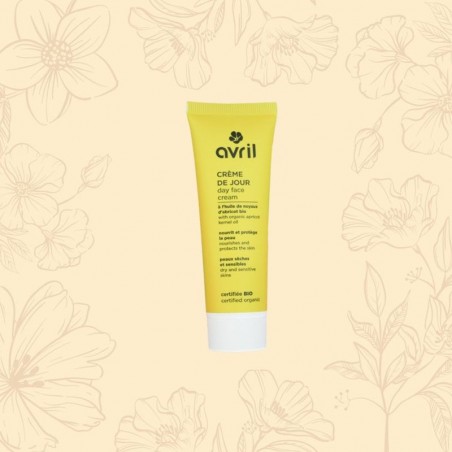 Crème de jour certifié bio - Peaux sèches et sensibles