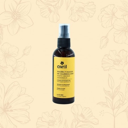 Macerat huileux de calendula certifié bio