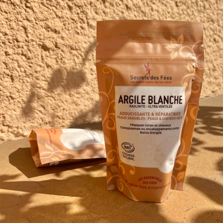 Argile blanche naturelle