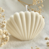 Bougie non toxique parfumée "Monoï - Coquillage" (500gr)