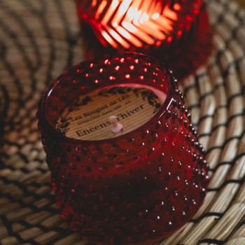 Bougie non toxique parfumée "Encens d'hiver" (édition limitée - 450gr)