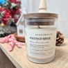 Bougie non toxique parfumée "Encens d'hiver"