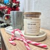 Bougie non toxique parfumée "Thé de Noël"