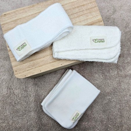 Kit lavable de soin visage - Eucalyptus et bambou