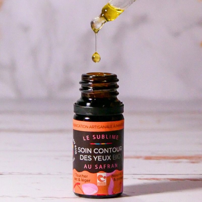 Soin contour des yeux au safran bio Soin contour des yeux au safran bio