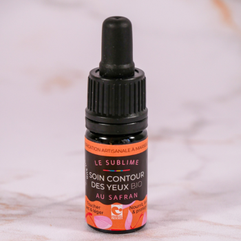 Soin contour des yeux au safran bio