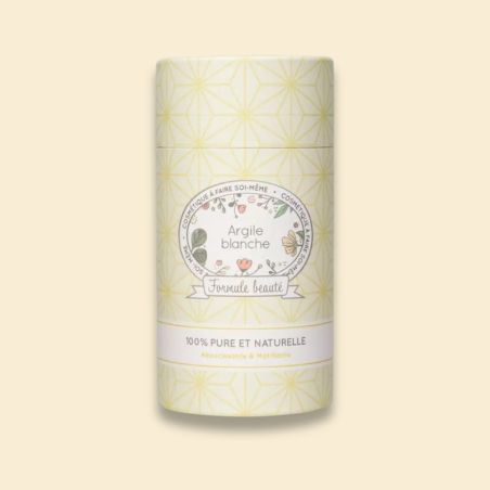 Poudre d'argile blanche