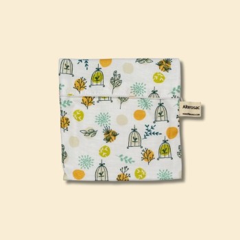 Pochette à savon en coton - zéro déchet