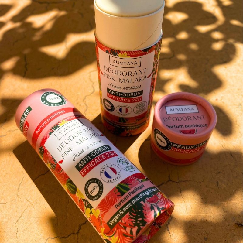Déodorant naturel en stick (monoï ou pastèque) Déodorant naturel en stick (monoï ou pastèque)