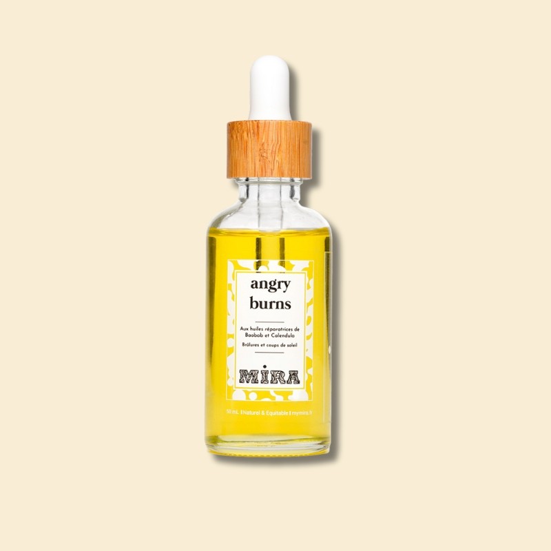 Huile pour brûlures et coups de soleil visage et corps - 50 ml Huile pour brûlures et coups de soleil visage et corps - 50 ml