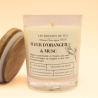 Bougie non toxique parfum fleur d'oranger & musc