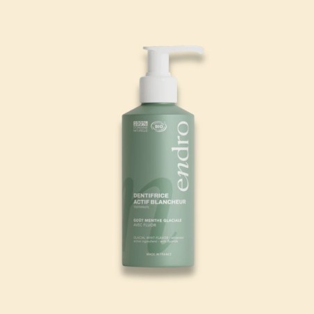 Dentifrice actif blancheur au fluor / Menthe glaciale