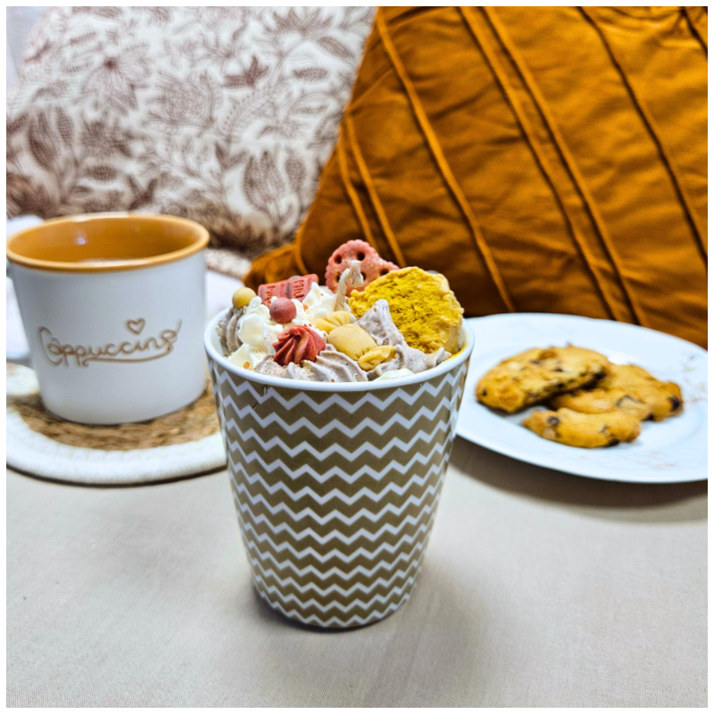 Bougie mug La Petite Bretonne - Parfum caramel beurre salé Bougie mug La Petite Bretonne - Parfum caramel beurre salé