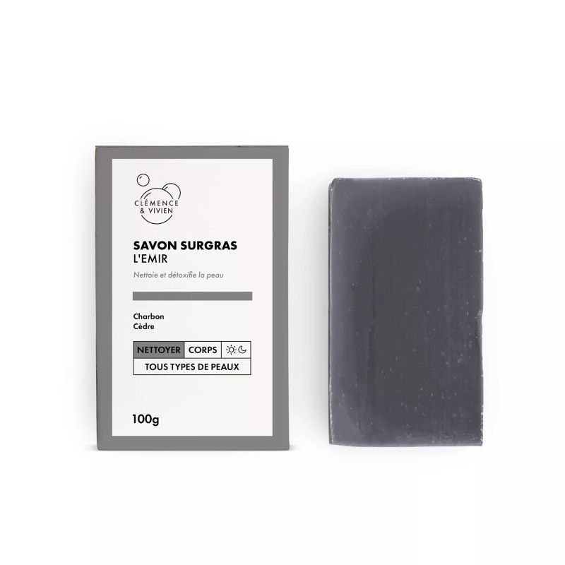 Savon à froid - Zéro déchet - Boisé et tonique - L'émir - Pour homme Savon à froid - Zéro déchet - Boisé et tonique - L'émir - Pour homme