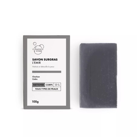 Savon à froid - Zéro déchet - Boisé et tonique - L'émir - Pour homme