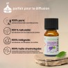 Huile essentielle de lavandin grosso 100% Naturelle - Utilisation en aromathérapie (10ml)
