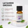 Huile essentielle de lavandin grosso 100% Naturelle - Utilisation en aromathérapie (10ml)
