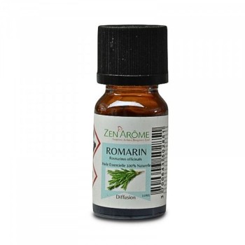 Huile essentielle de romarin 100% naturelle - Utilisation en aromathérapie (10ml)
