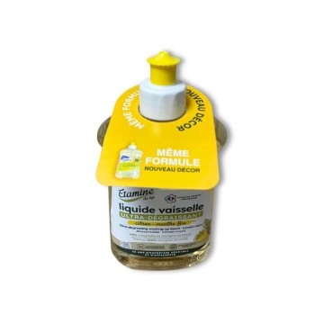 Liquide vaisselle ultra-dégraissant citron-menthe - 500 ml