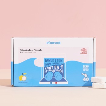 Tablettes lave-vaisselle sans film