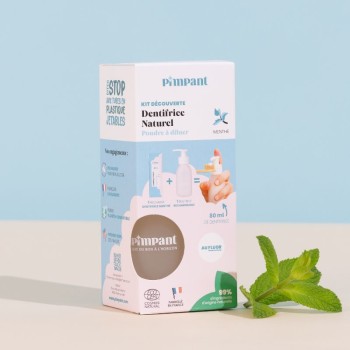 Kit dentifrice - Poudre à diluer - Parfum menthe
