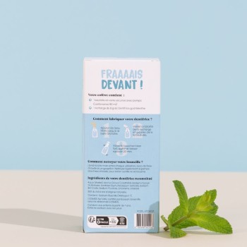 Kit dentifrice - Poudre à diluer - Parfum menthe