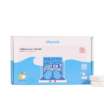 Tablettes lave-vaisselle sans film