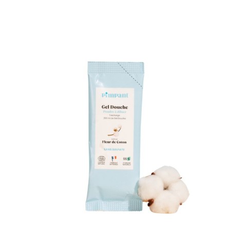 Recharge gel douche - Poudre à diluer - Parfum fleur de coton