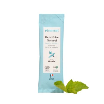 Recharge dentifrice - Poudre à diluer - Parfum menthe