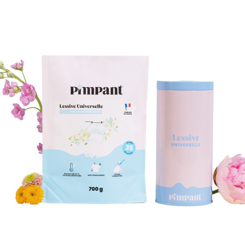 Kit lessive en poudre - Fraîcheur printanière