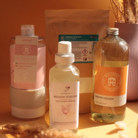 Pack DIY essentiel Ménage & Lessive