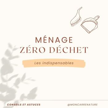 Tu veux te lancer dans le ménage zéro déchet 🫧 mais tu ne sais pas par quoi commencer ?   Pas de panique ! On te donne nos astuces pour remplacer les produits jetables par des alternatives plus écoresponsables 🌿   Pour approfondir le sujet, rendez-vous sur le blog de Mon Carré Nature pour lire l'article complet (lien en bio)  C'est quoi tes indispensables ménage ZD ?  #ménage #zd #zérodéchet #menagezerodechet #menagenaturel #astucemenage #bicarbonate #vinaigreblanc #savonnoir #moncarrenature