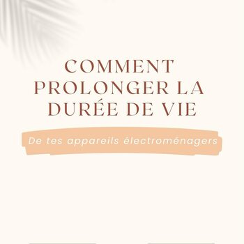 On oublie souvent que nos appareils électroménagers peuvent avoir une seconde vie ! ♻️🛠️  Réparer plutôt que de jeter et acheter du neuf, c’est un geste à la fois économique et écologique.   Découvre des astuces simples pour prolonger la durée de vie de tes appareils électroménagers et éviter la surconsommation.  Tu en connaissais déjà certaines ? ;)  #zerodechet #reparationelectromenager #moncarrenature #conseilsetastuces #secondevie #electromenager